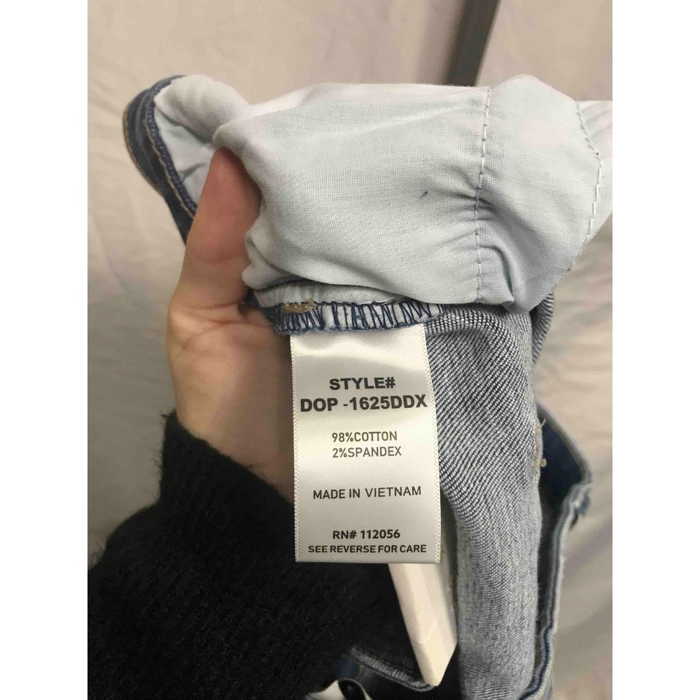 ZENANA Dark Wash Straight Leg Denim Jeans Women Size 20 36 - Picture 5 of 5